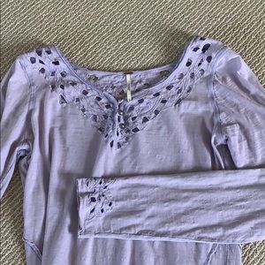 Free people embellished top